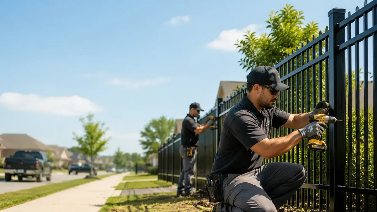 Metal Fence Installation in Charles Town, WV